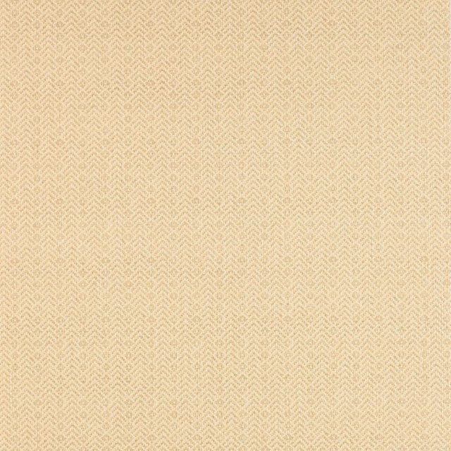 Warm gold wallpaper with a fine, tonal chevron texture and vertical repeat