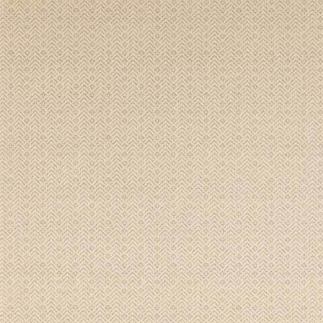 Stone beige wallpaper with fine repeating chevron texture in a closely spaced geometric pattern