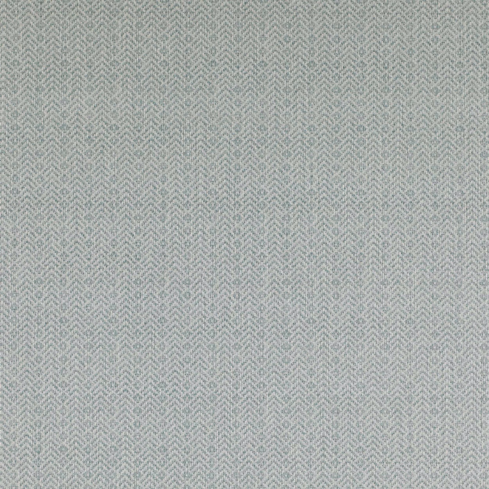 Pale blue-green teal wallpaper with a fine, closely spaced chevron texture