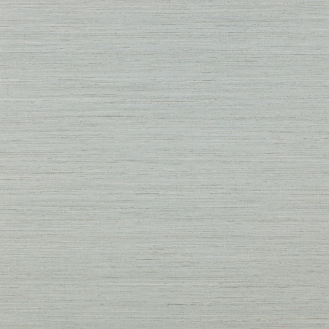 Pale aqua vinyl wallpaper with fine horizontal striations and soft grey depth