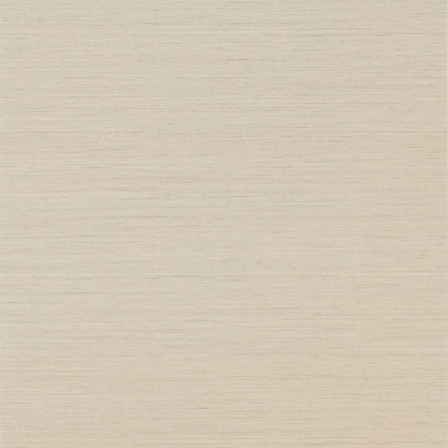 Warm cream wallpaper with fine horizontal striations and subtle beige tonal variation