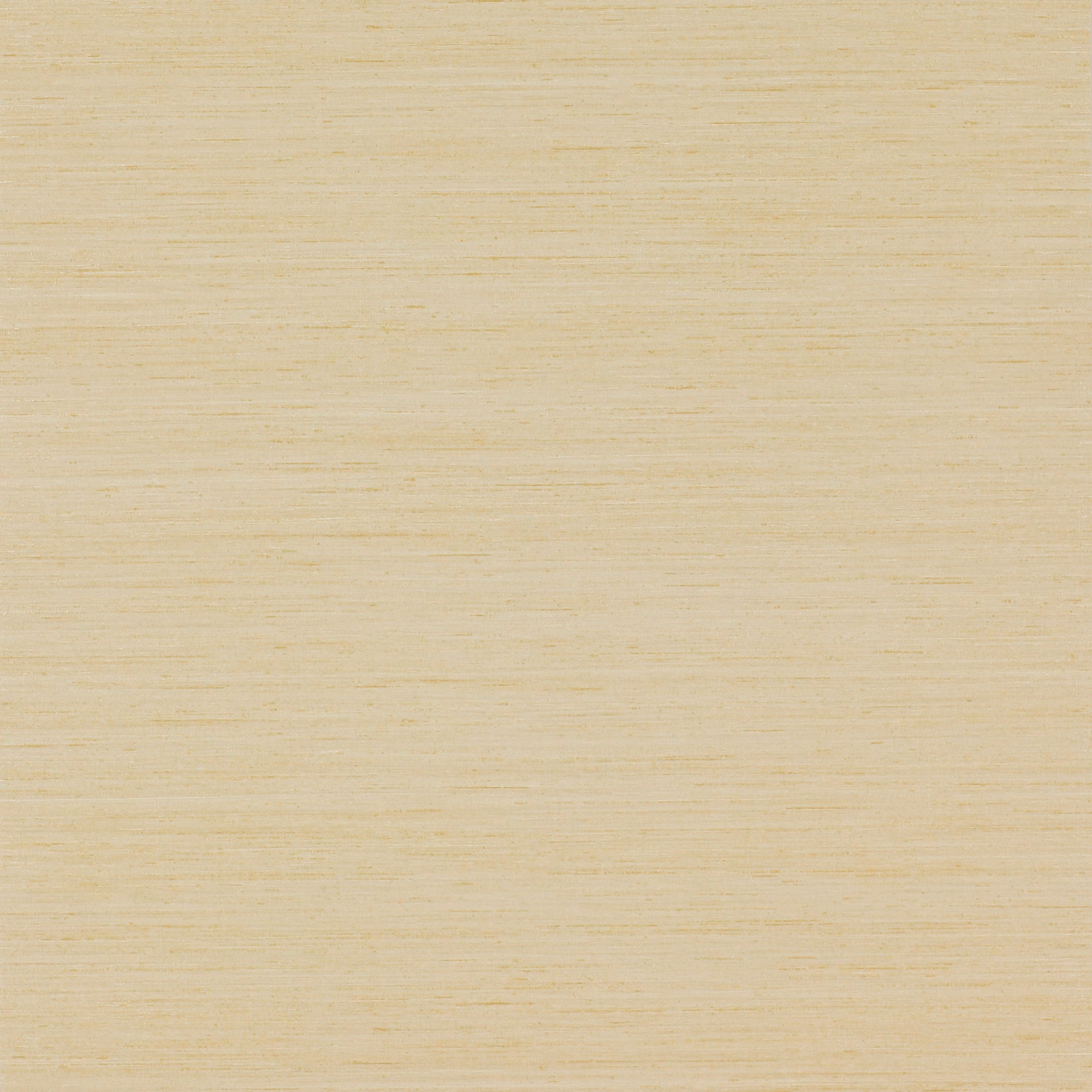 Pale champagne-gold wallpaper with fine horizontal striated texture