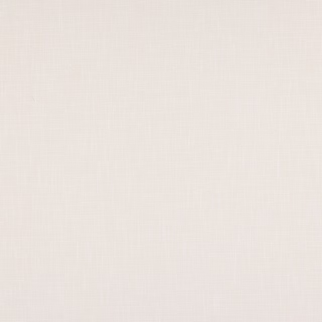 Close-up of a soft ivory plain weave fabric with subtle slub texture