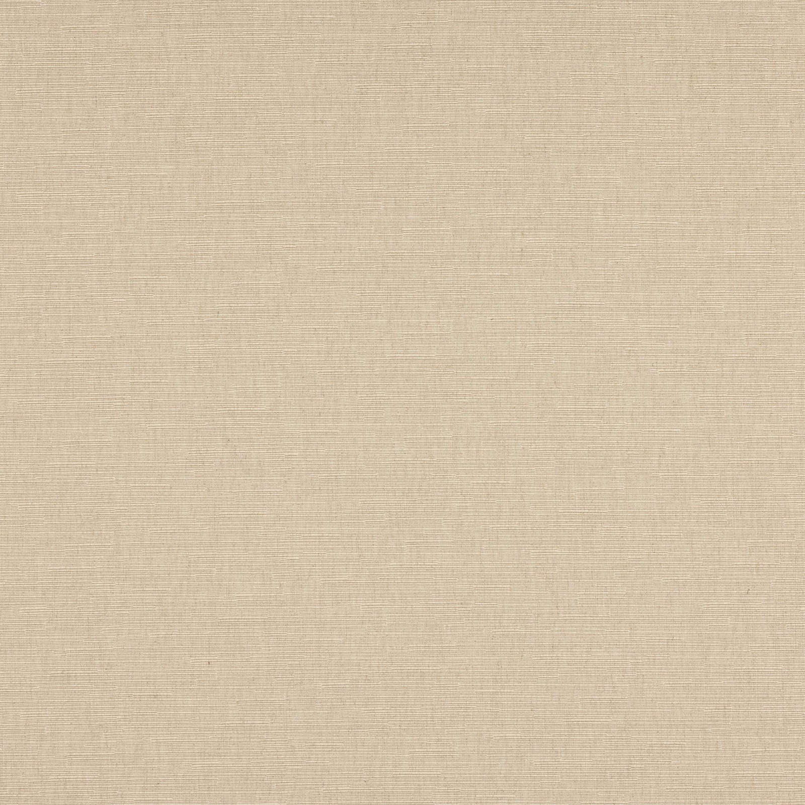 Soft wheat beige plain woven fabric with fine horizontal texture