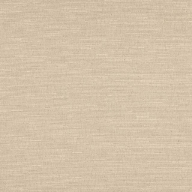 Soft wheat beige plain woven fabric with fine horizontal texture