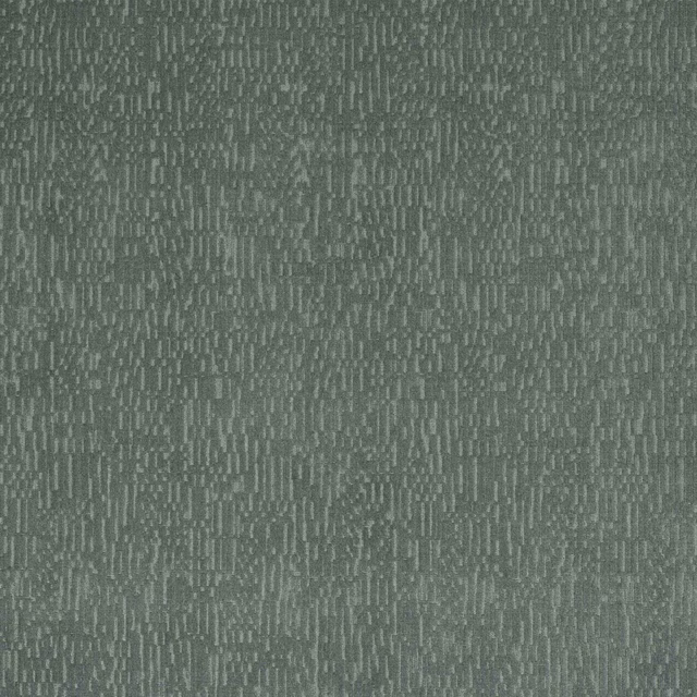 Muted aqua-green textured fabric with fine vertical abstract markings