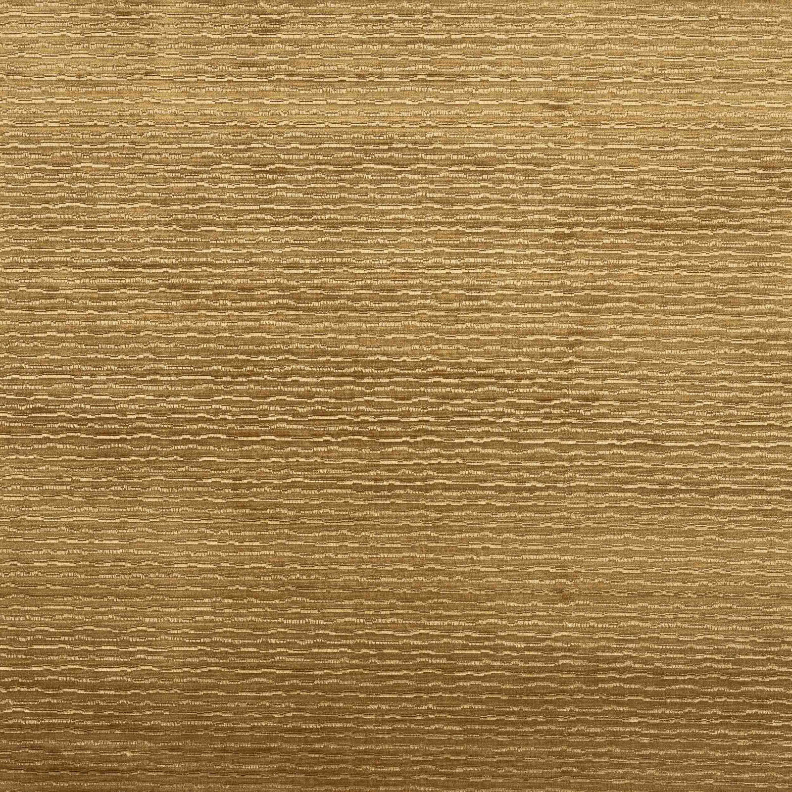 Warm curry-gold woven fabric with fine horizontal ribbed stripes