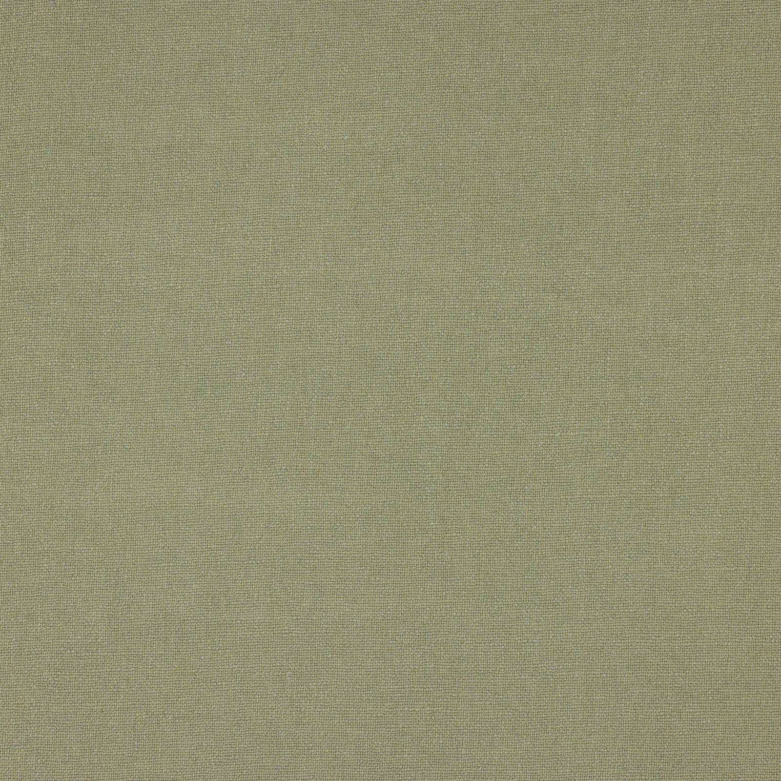 Soft celadon green linen plain weave fabric with fine textured surface