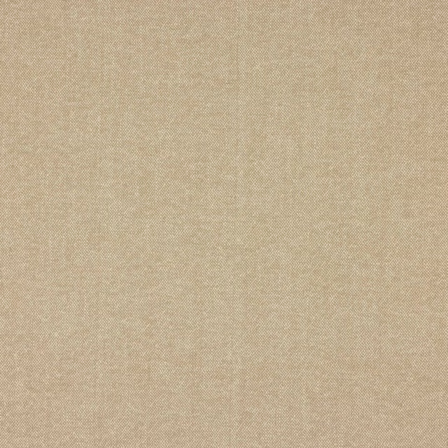 Warm beige plain woven linen swatch with fine textured surface