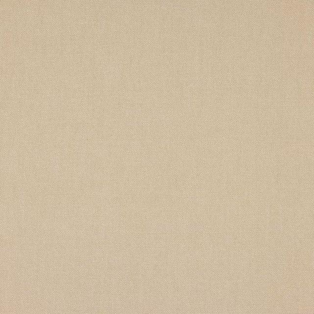Plain warm cream linen fabric swatch with fine woven texture