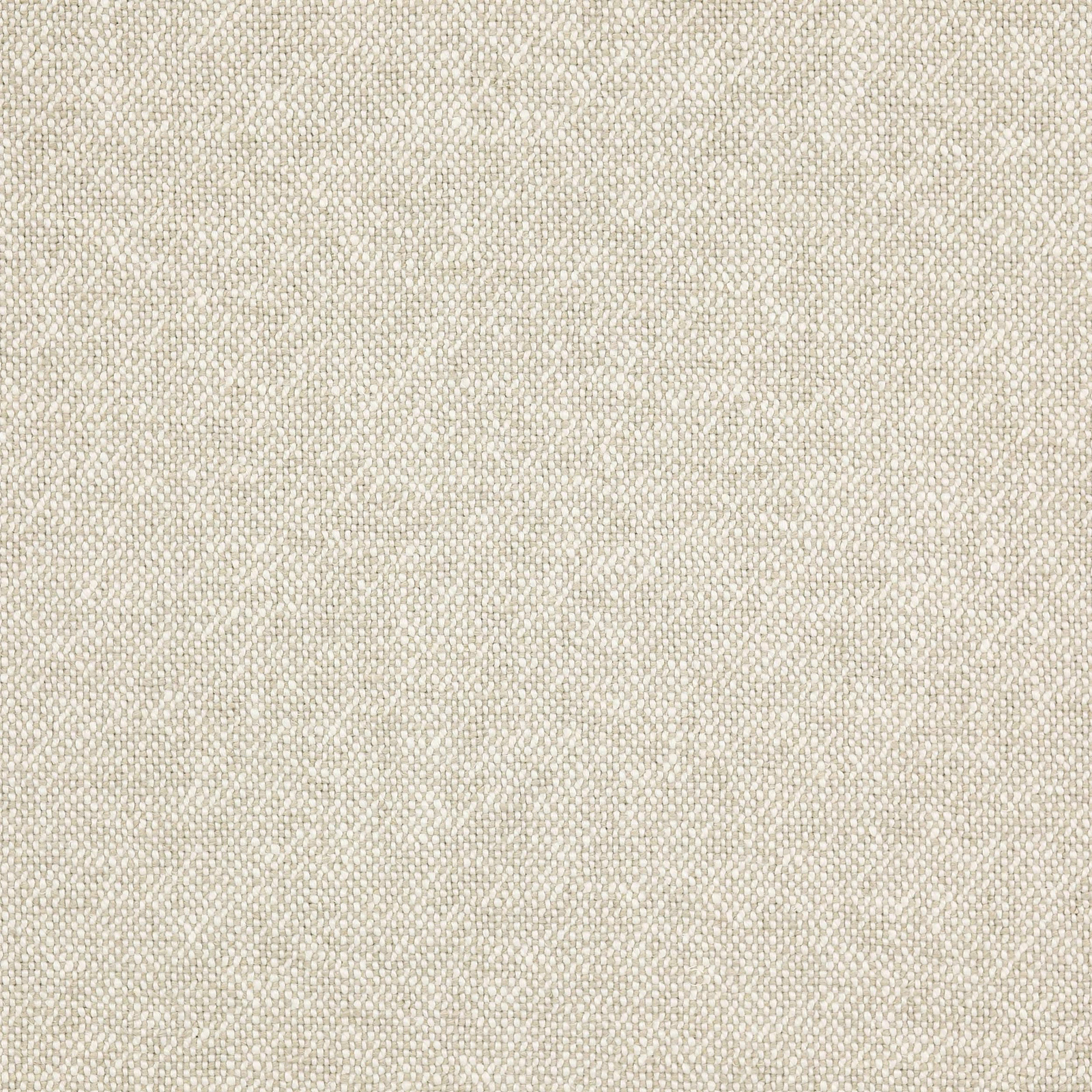 Close-up of a soft warm natural linen weave with fine mottled texture