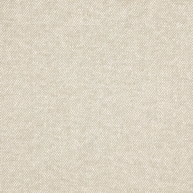 Close-up of a soft warm natural linen weave with fine mottled texture