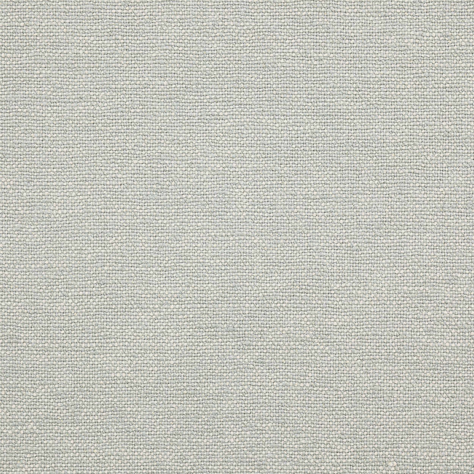 Close-up of pale muted blue linen weave with fine textured surface