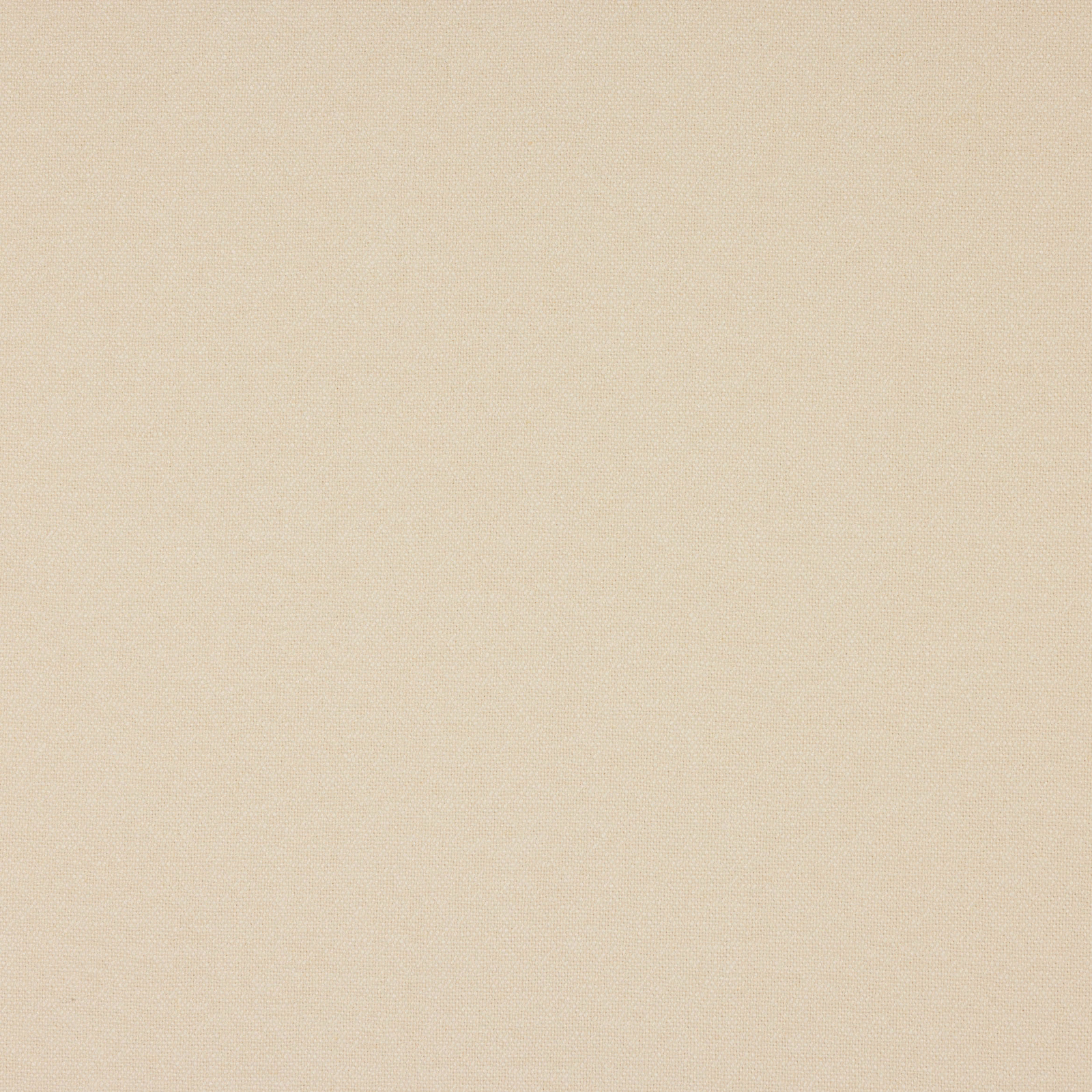 Pale cream plain woven linen fabric with fine textured surface