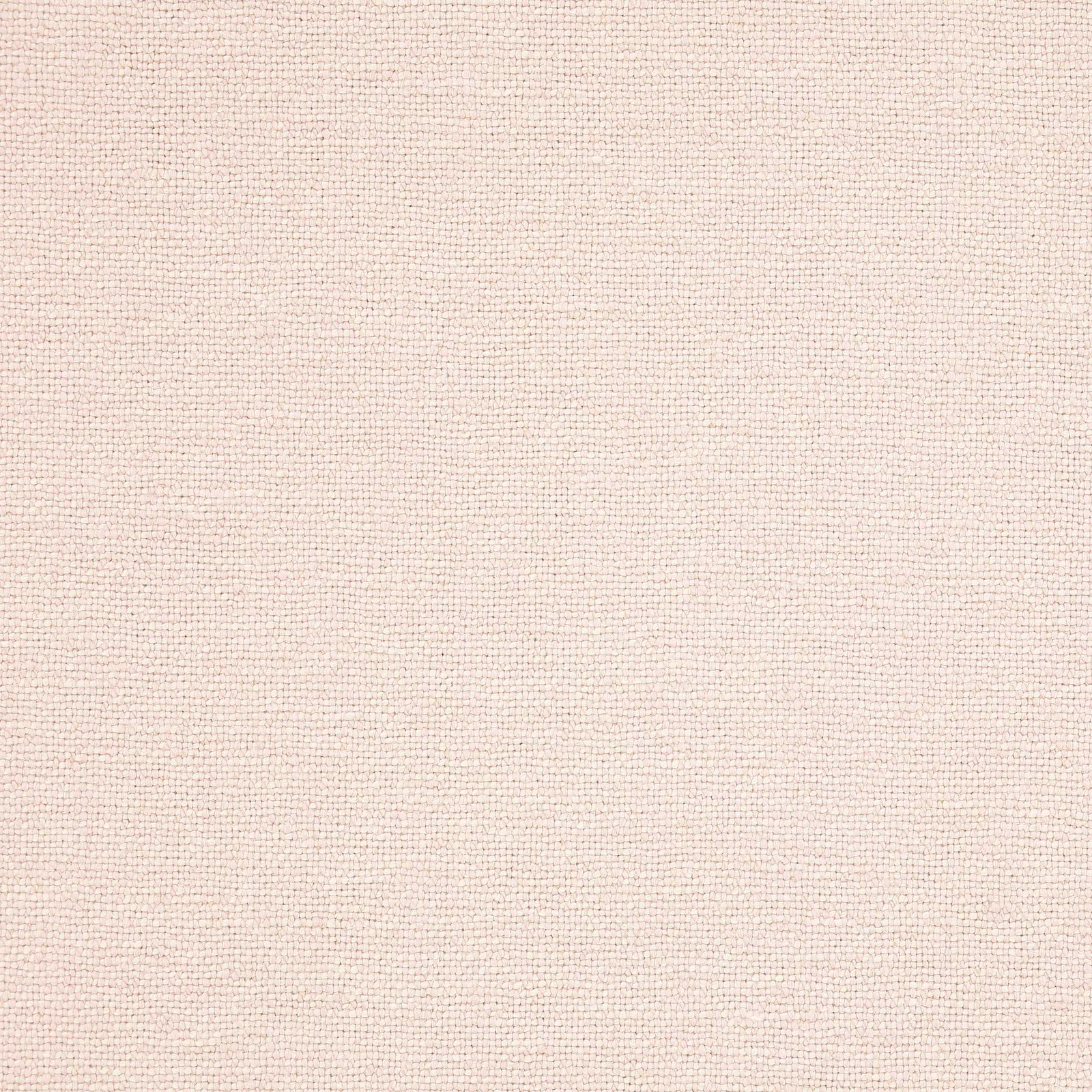 Pale pink plain-woven linen fabric with a fine, even texture