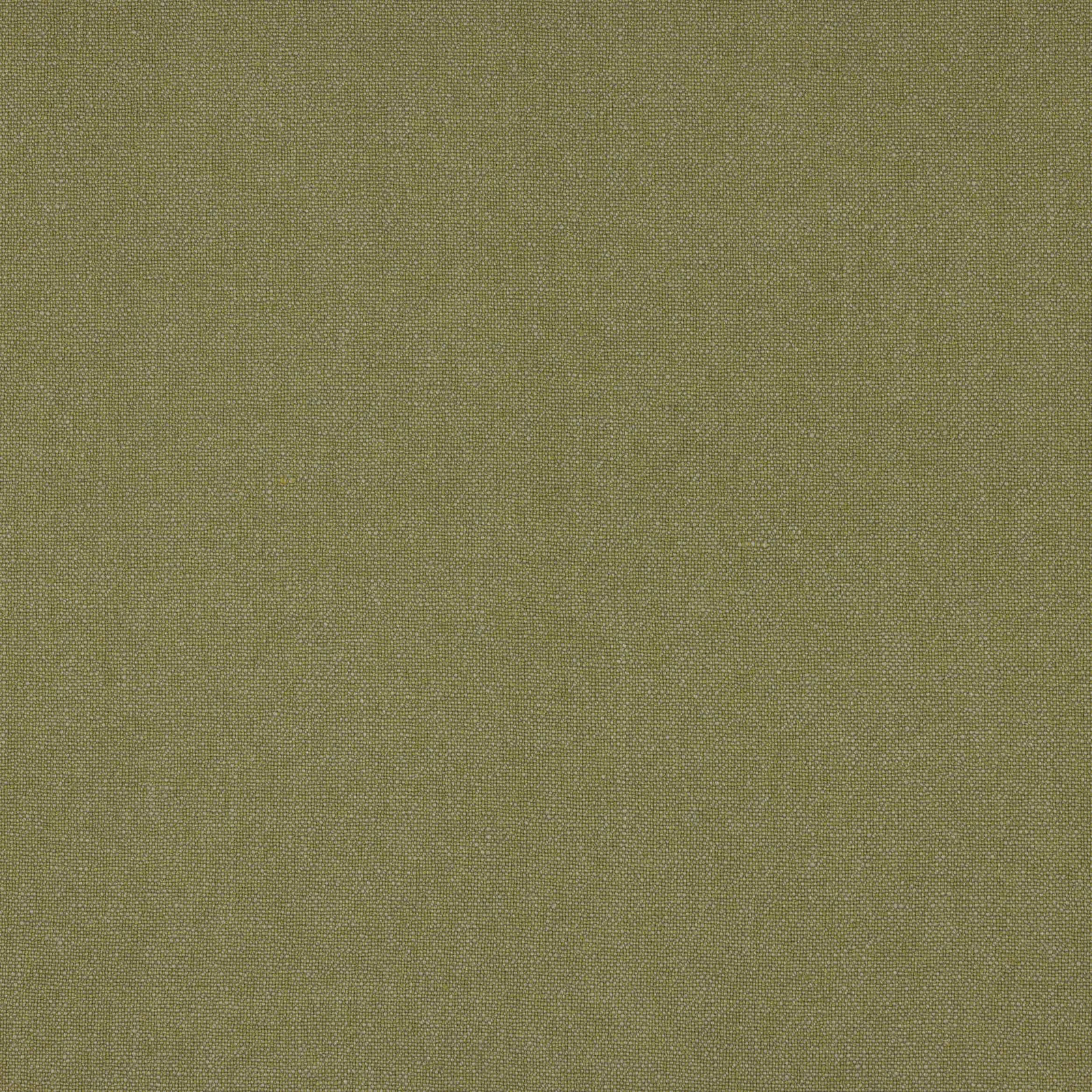 Muted sage olive plain-woven linen fabric with a fine, even texture