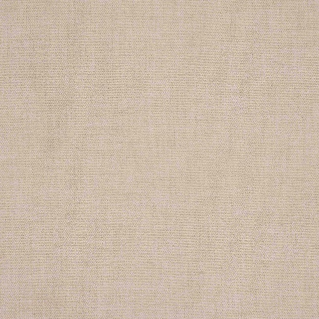 Close-up of soft birch cream plain-woven fabric with fine textured weave