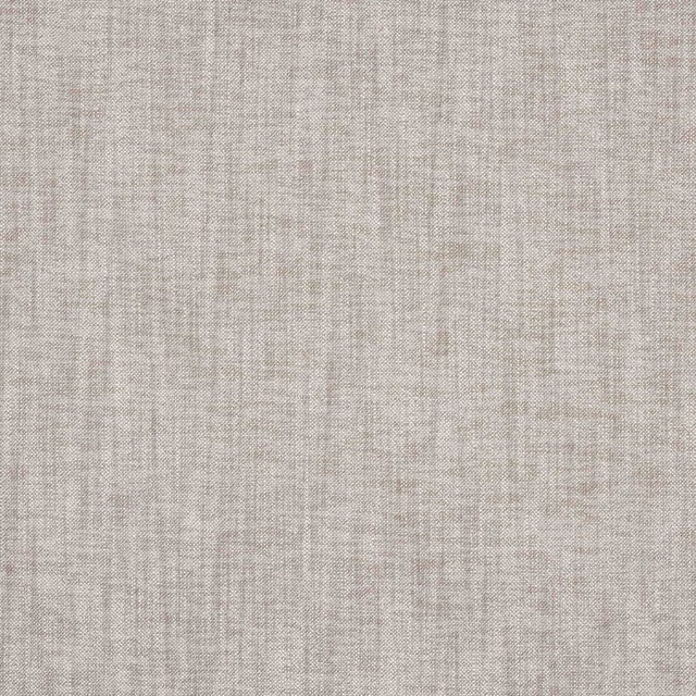 Close-up of a pale birch-beige woven fabric with fine linen slub texture