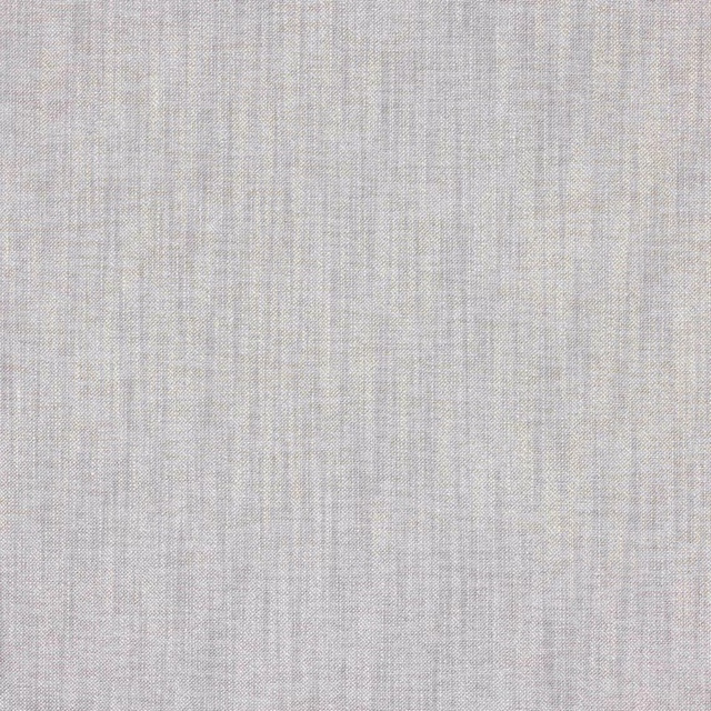 Pale gull-grey plain weave fabric with subtle linen texture
