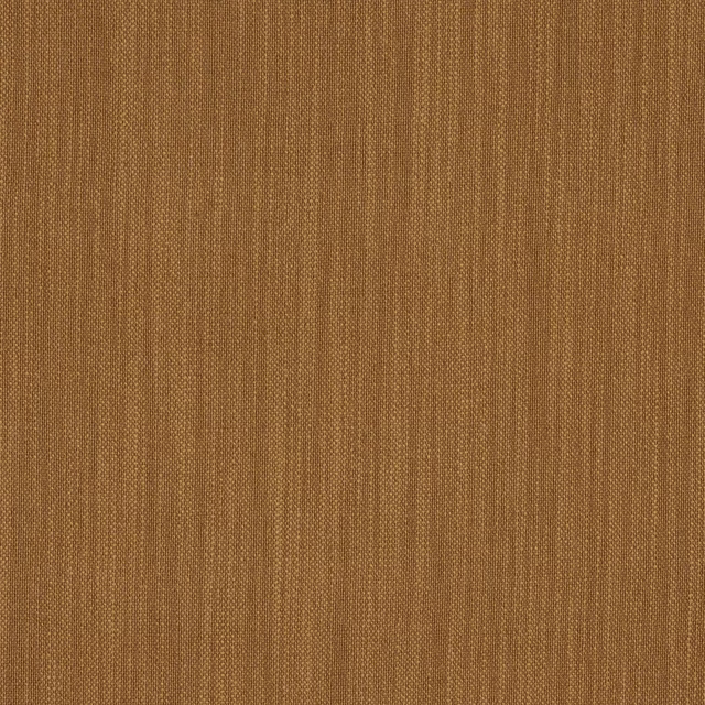 Warm curry ochre plain woven fabric with fine linen-like texture
