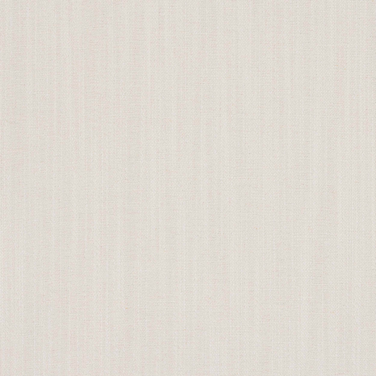Warm ivory plain-weave fabric with fine natural slub texture