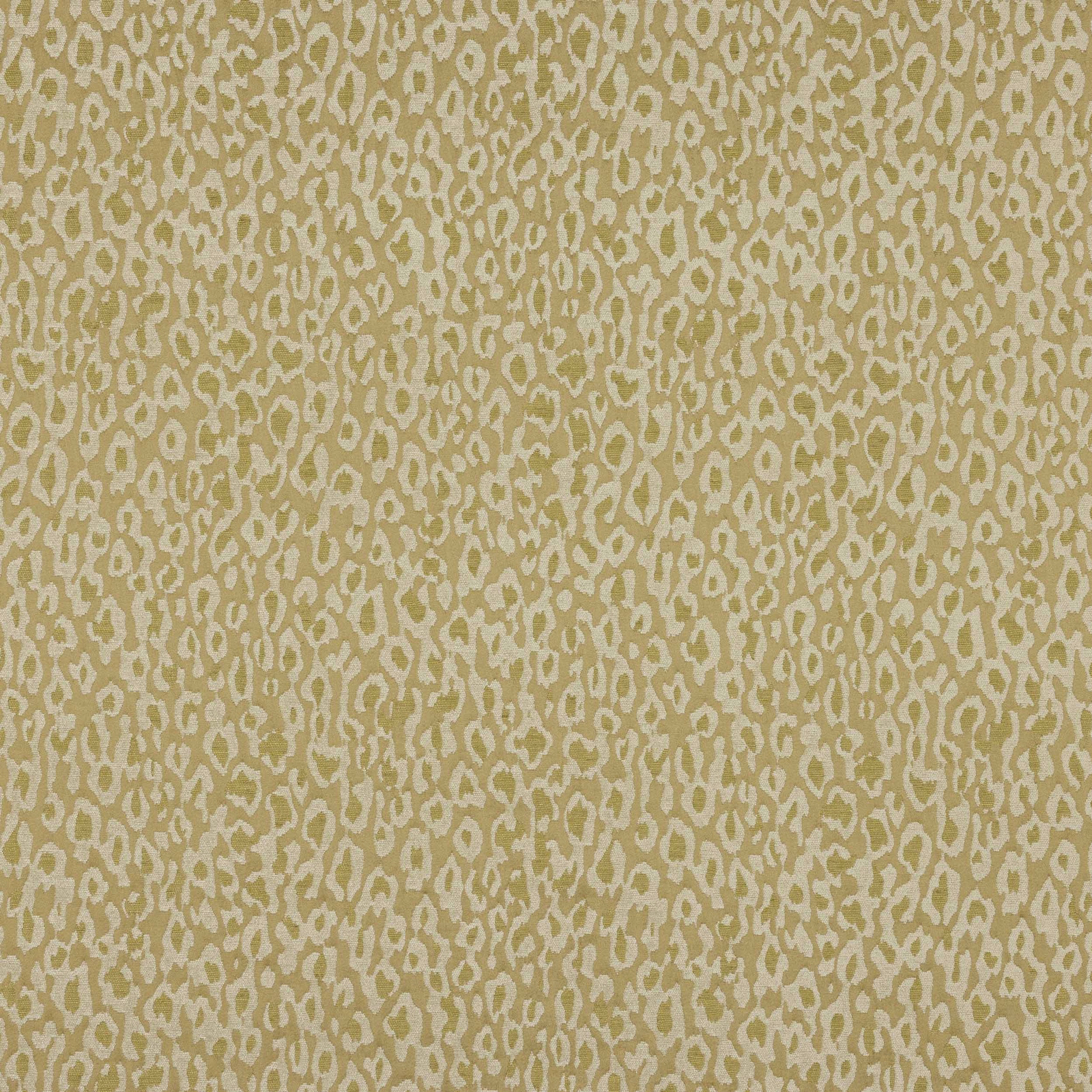 Champagne gold patterned fabric with small irregular ivory motifs