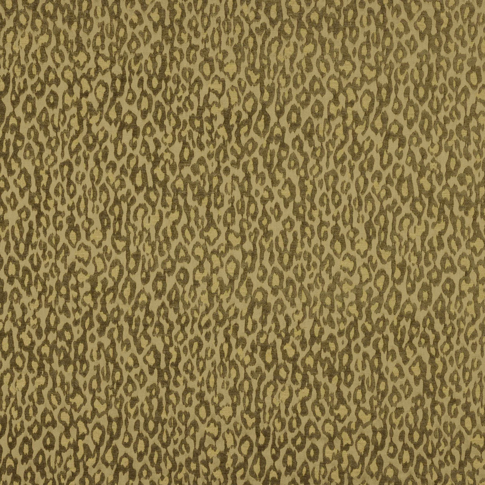 Camel brown leopard-pattern fabric swatch with soft textured weave