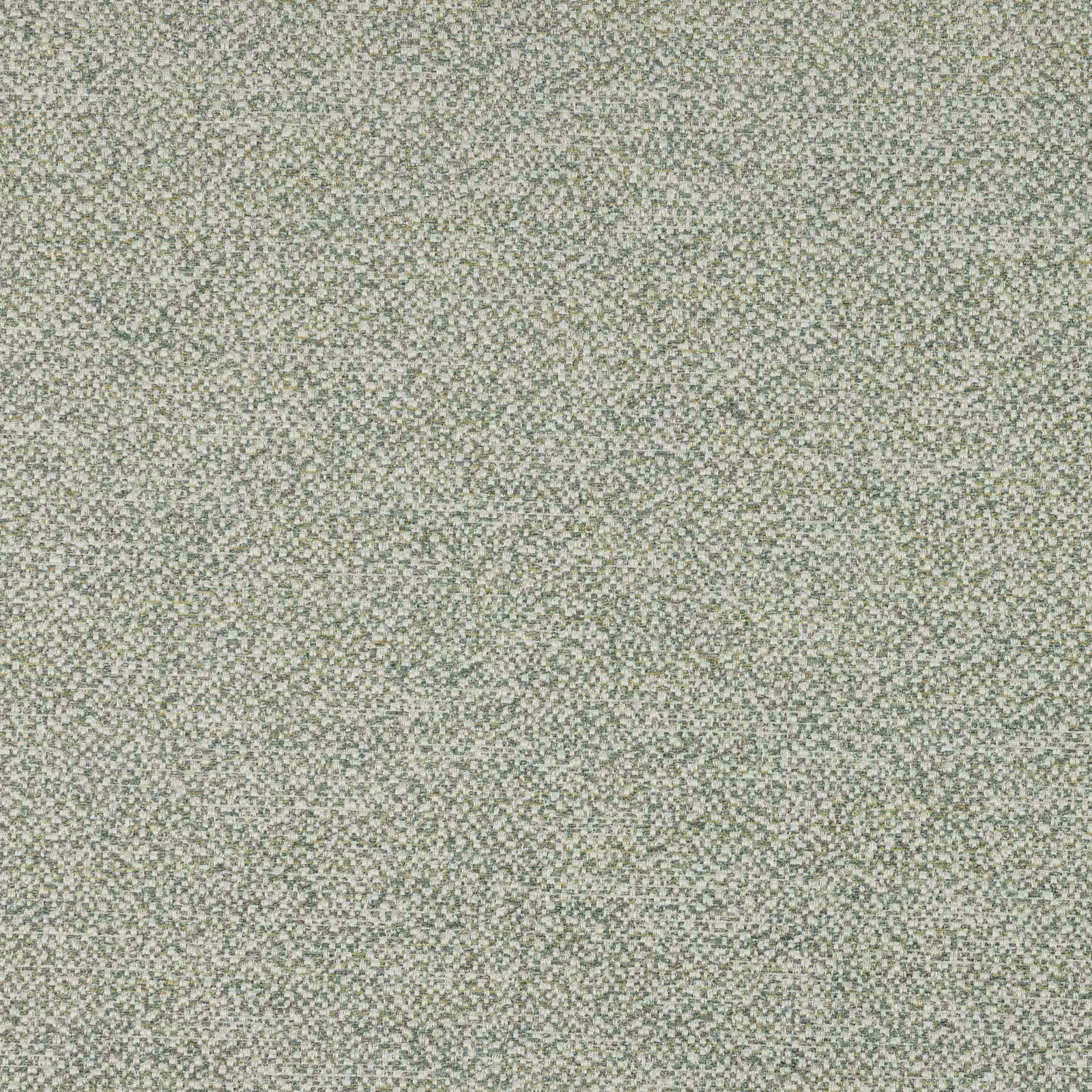 Pale celadon woven fabric with fine speckled green and cream texture