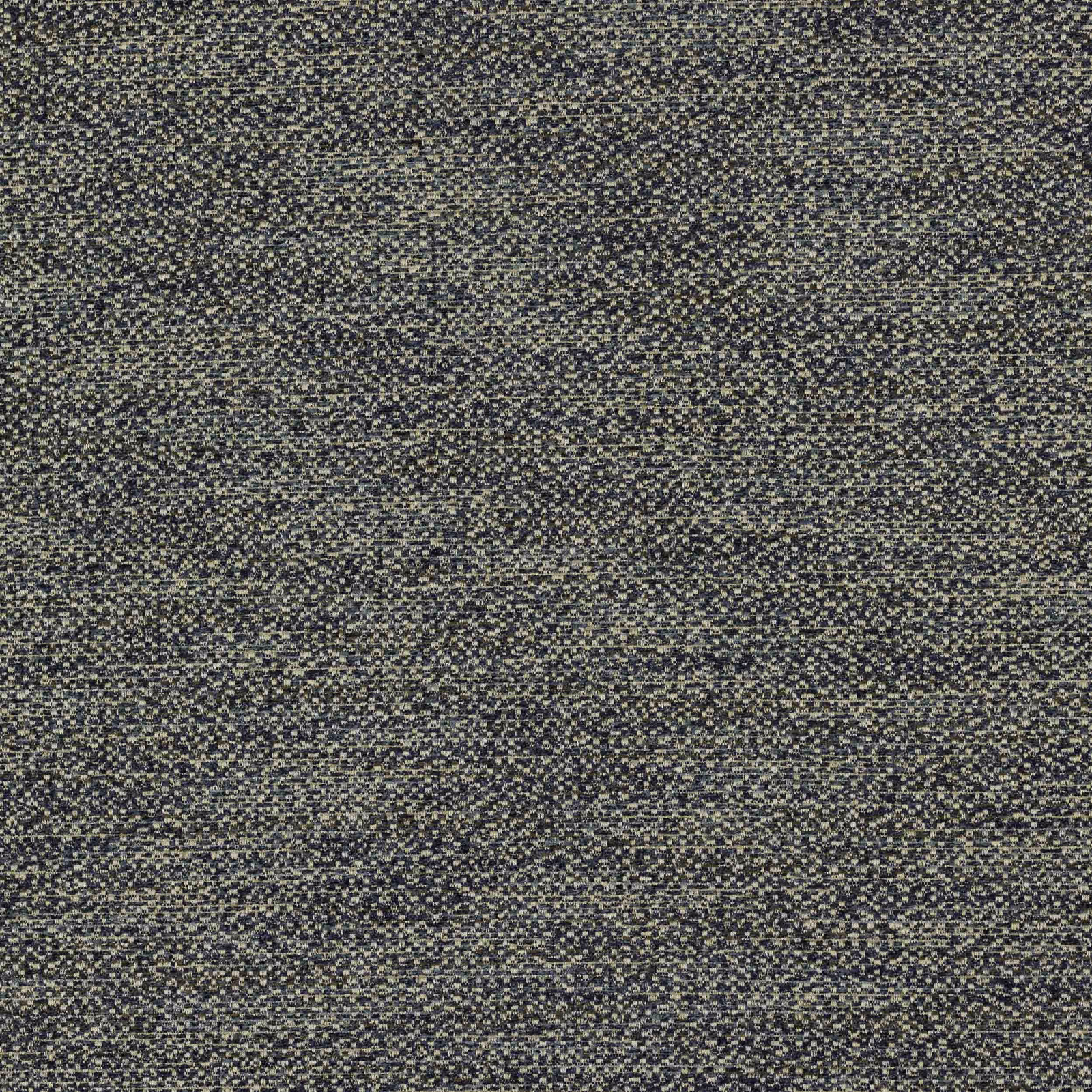 Close-up of a speckled indigo-blue woven fabric with pale flecks