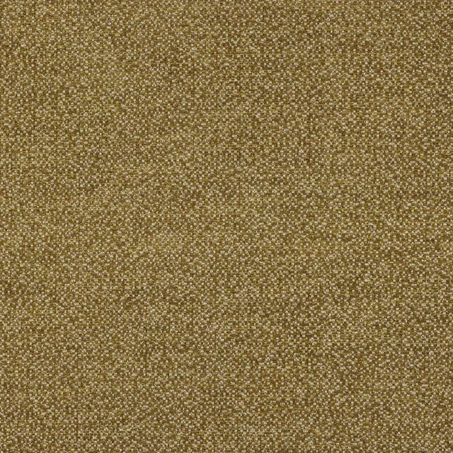 Warm mustard woven fabric with fine peppered texture and soft heathered surface