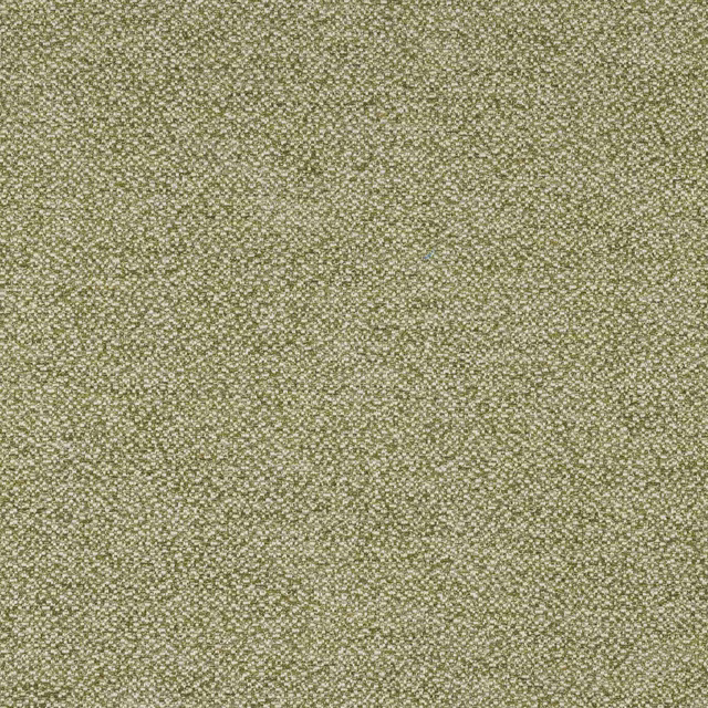 Close-up of soft olive speckled woven fabric with fine textured surface