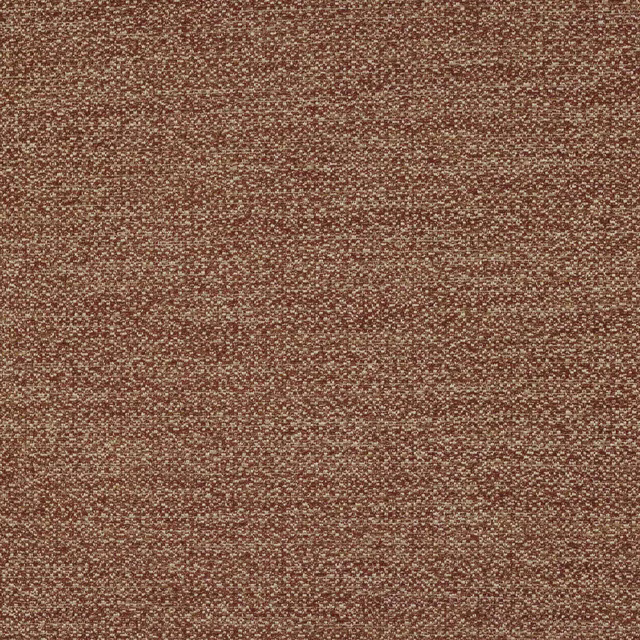 Warm rubis red woven fabric with fine speckled texture