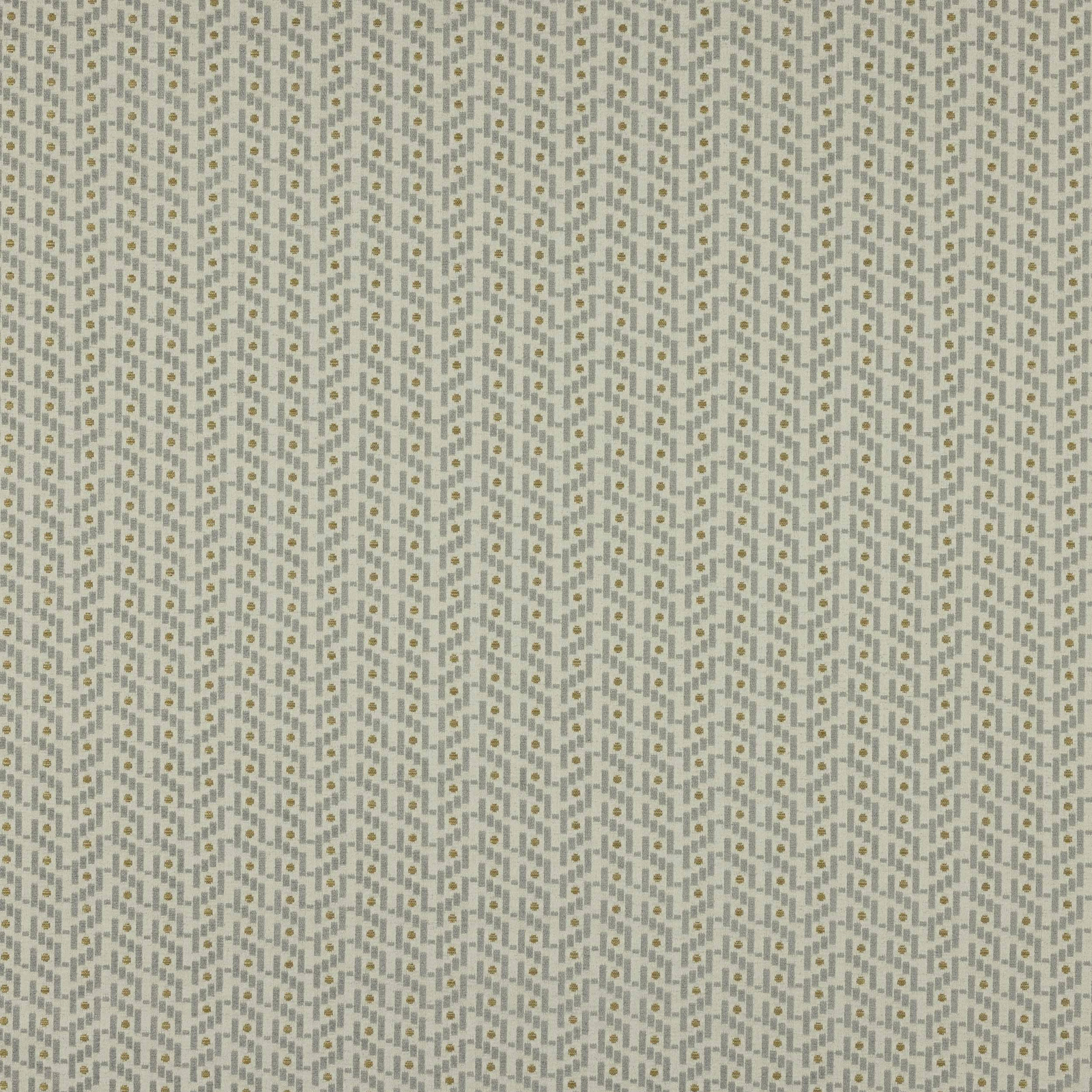Pale glacier-blue geometric fabric with tiny woven chevrons and dotted accents