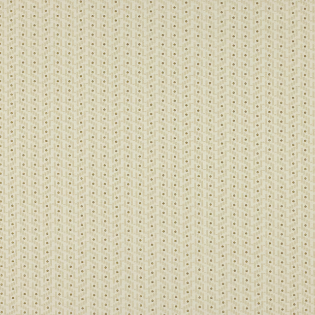 Warm ivory woven fabric with tiny dotted vertical pattern and subtle texture