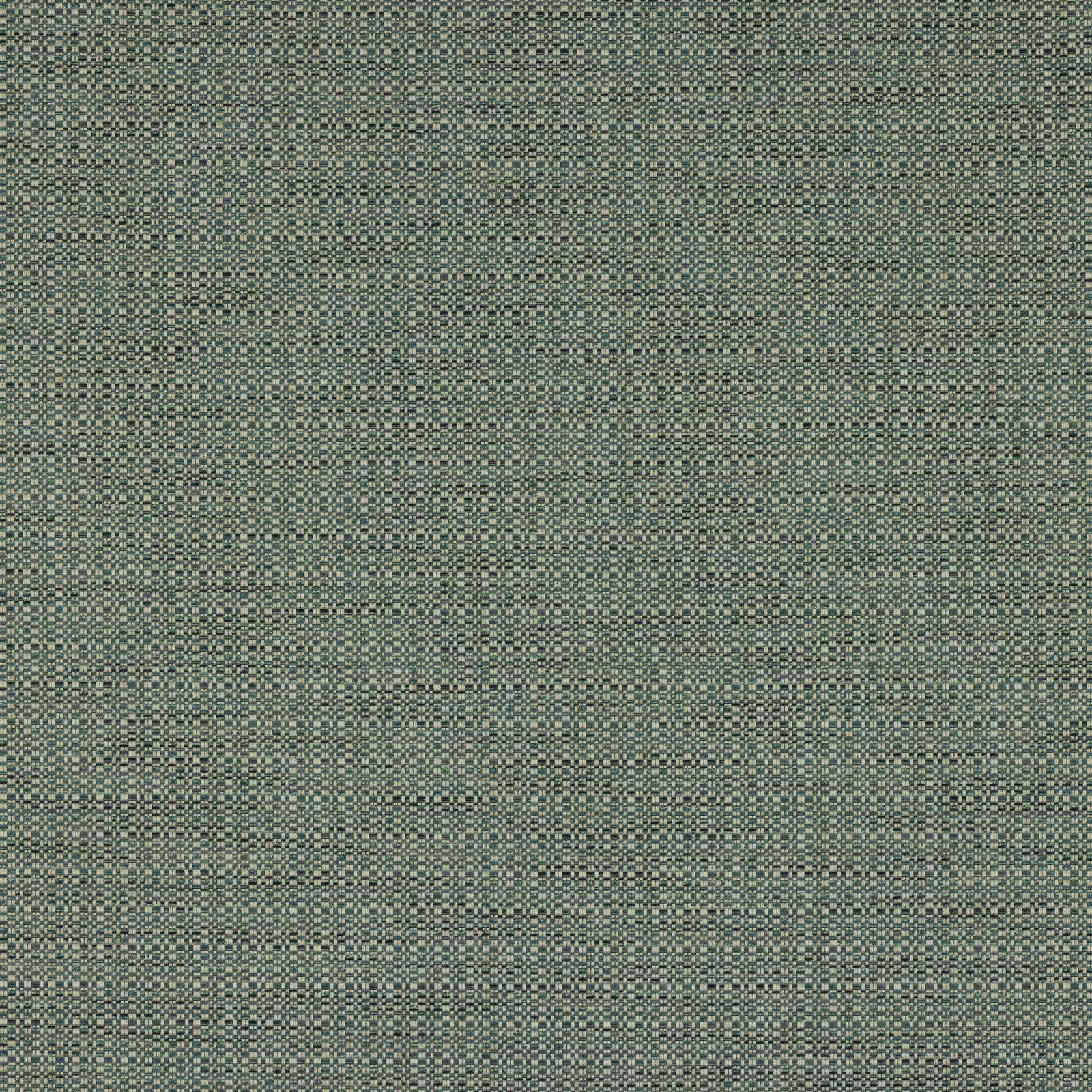 Close-up of a soft aqua teal woven fabric with fine speckled texture