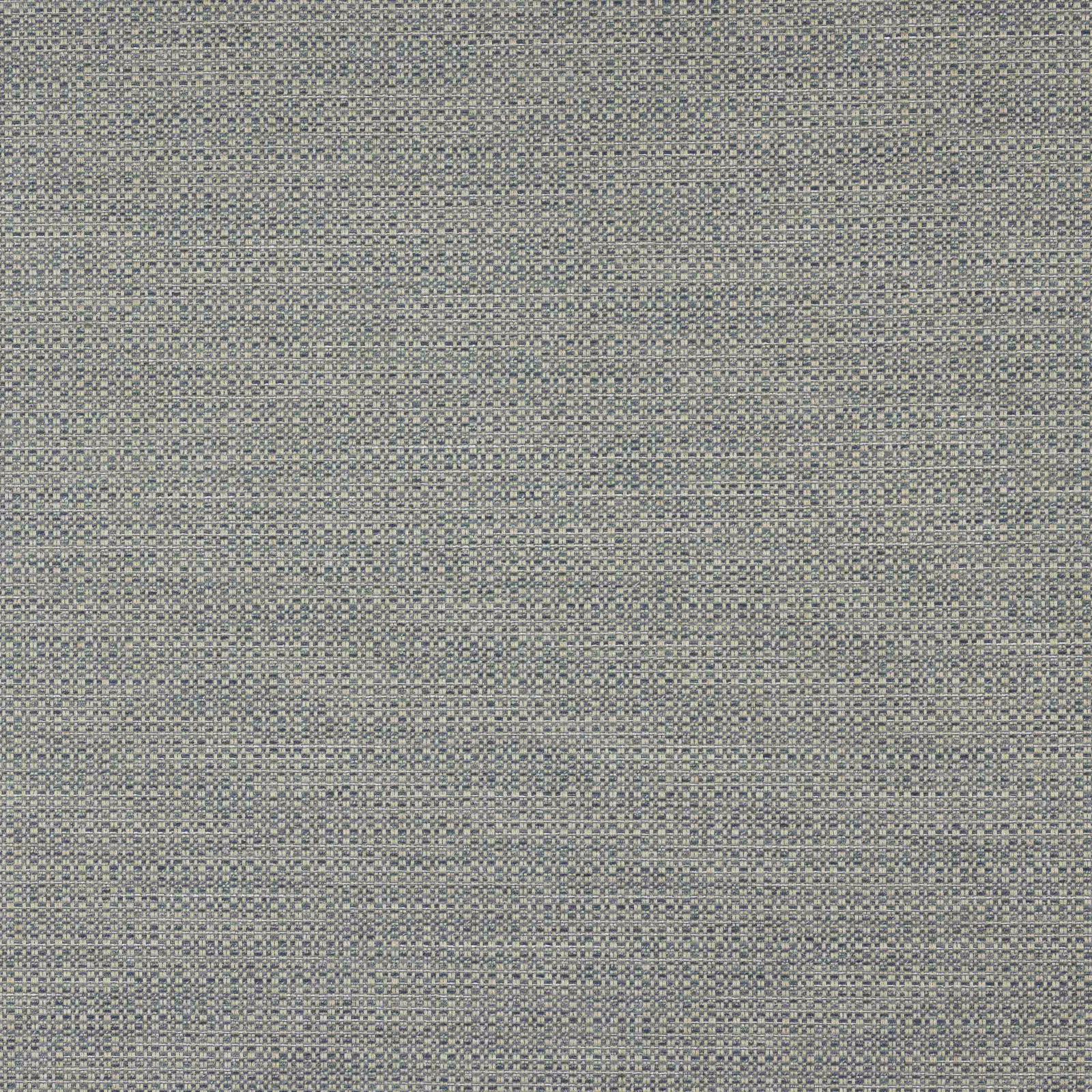 Close-up of a small-scale aqua-blue woven fabric with fine mottled texture