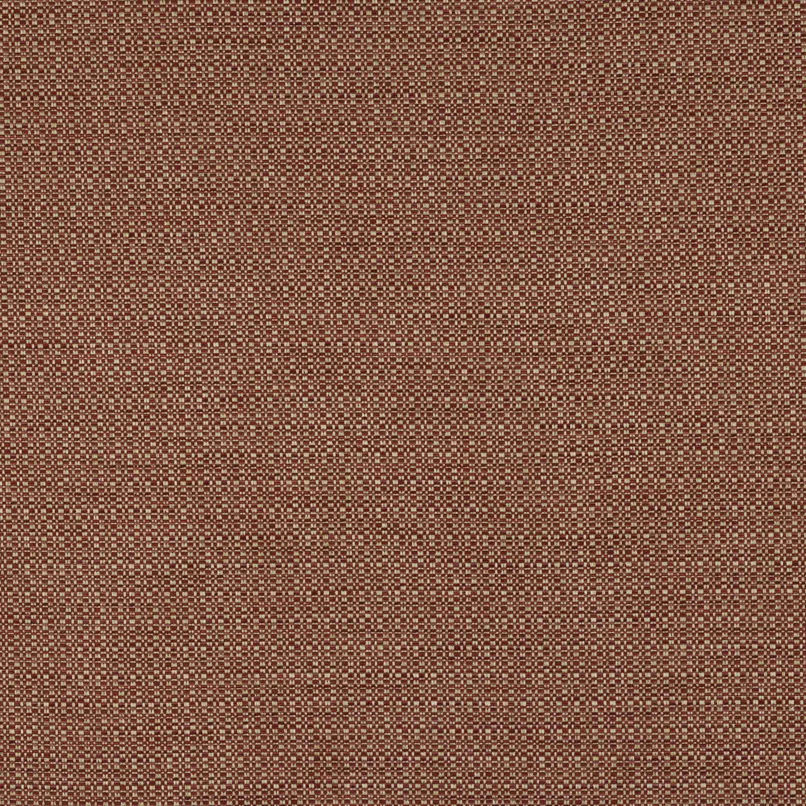 Close-up of a raspberry red small-weave fabric with pale flecks