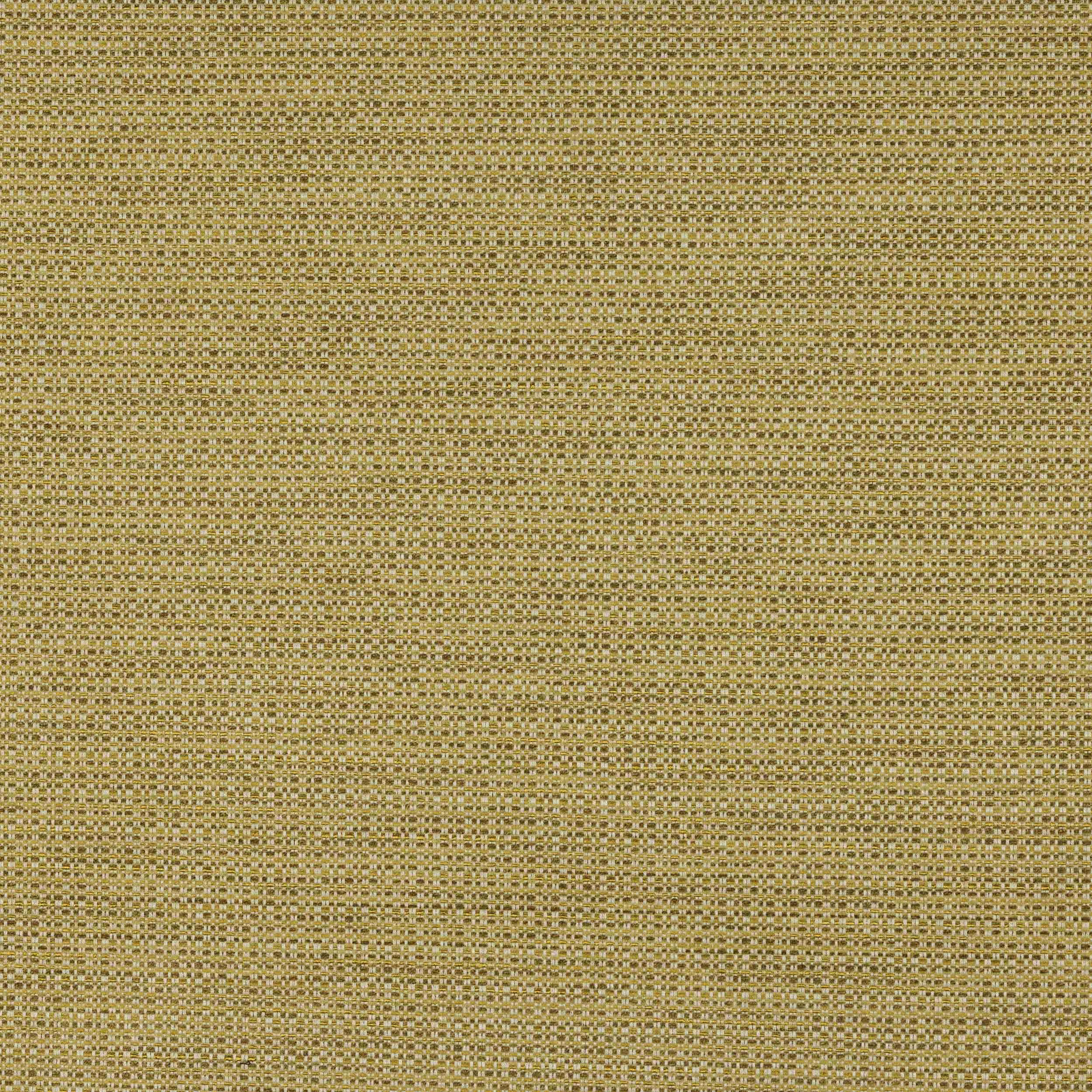 Close-up of a warm mustard-gold small woven fabric with fine speckled texture