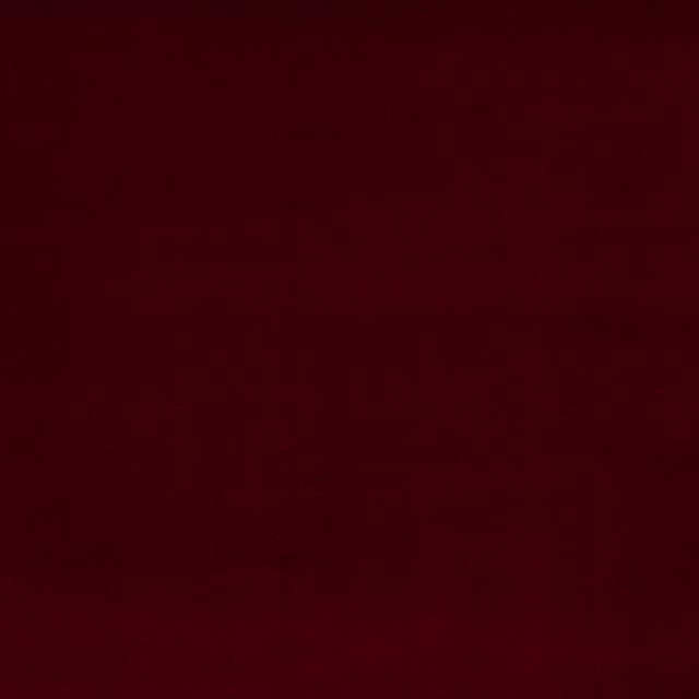 Deep burgundy plain fabric swatch with a smooth, velvety-looking finish