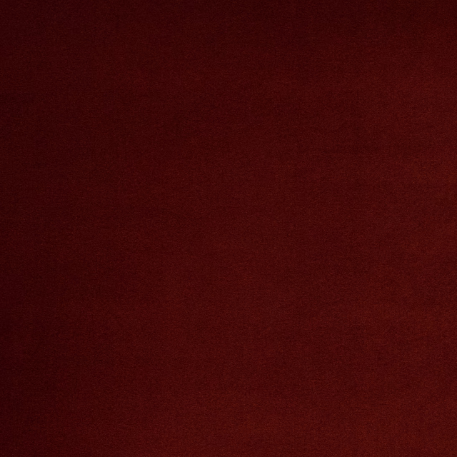 Deep oxblood red plain-woven fabric swatch with a matte finish