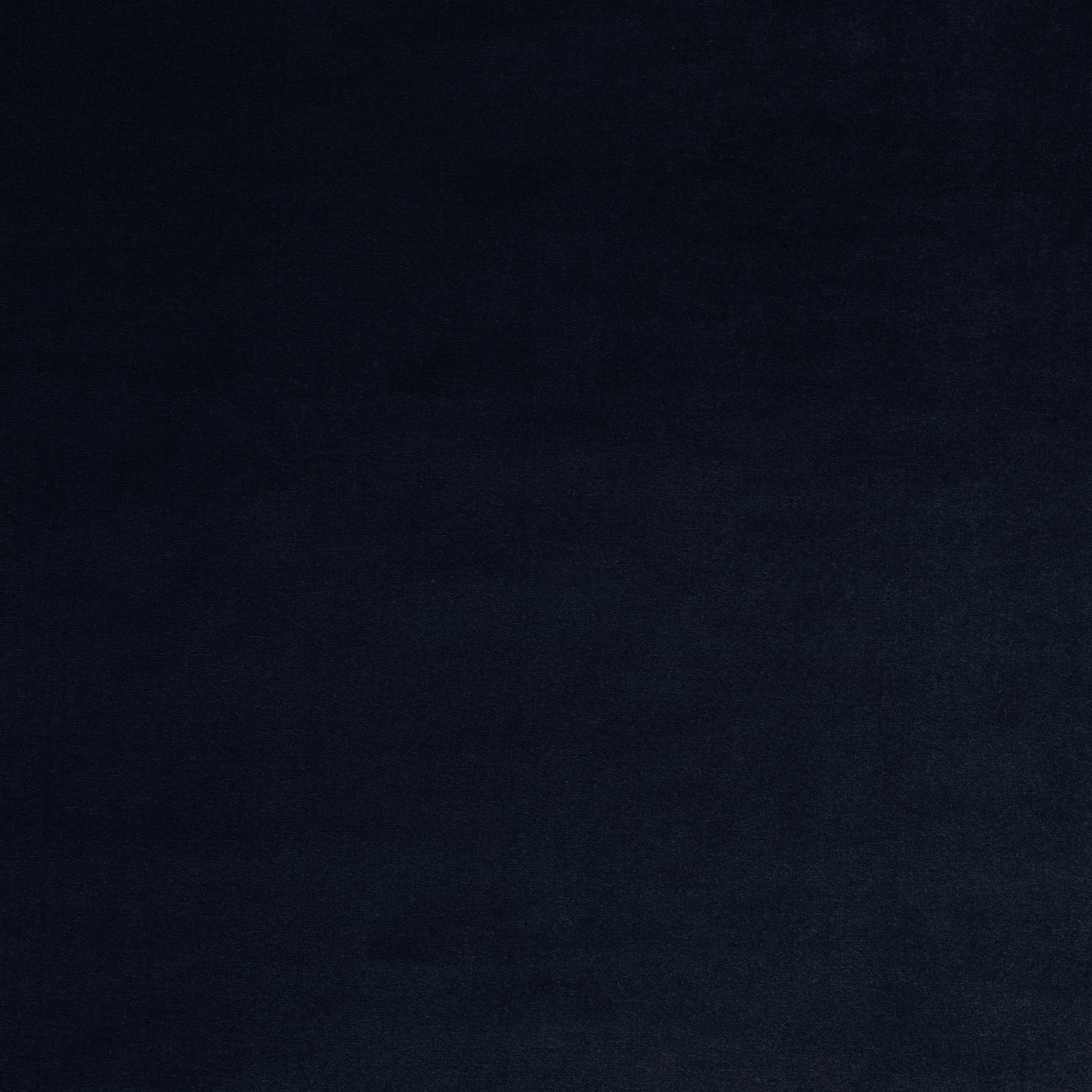 Dark midnight blue plain fabric swatch with a smooth, matte surface