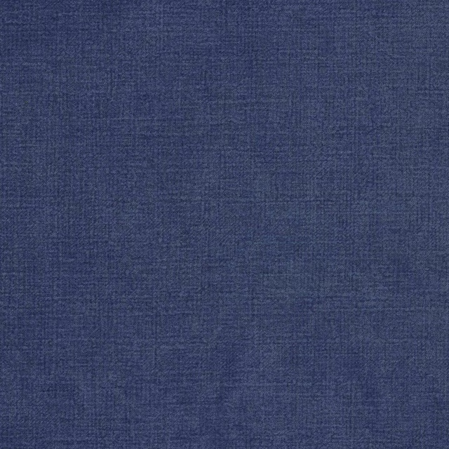 Cool blue plain weave fabric with subtle linen texture and fine crosshatch