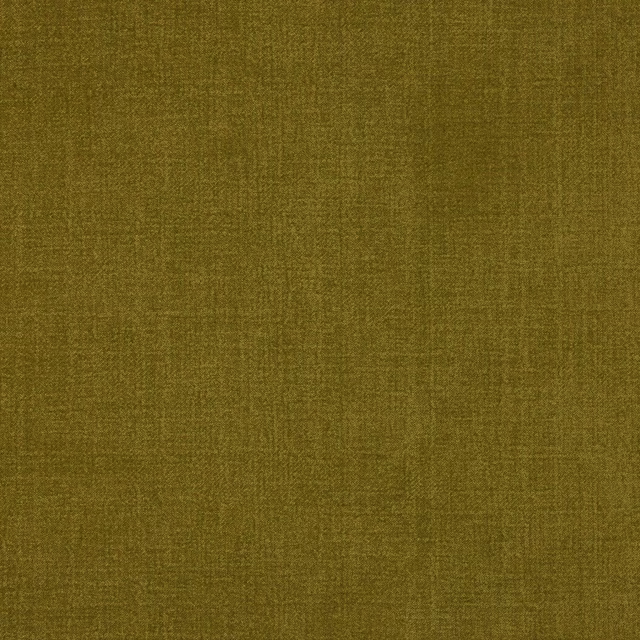 Warm curry-gold plain woven fabric with fine textured surface