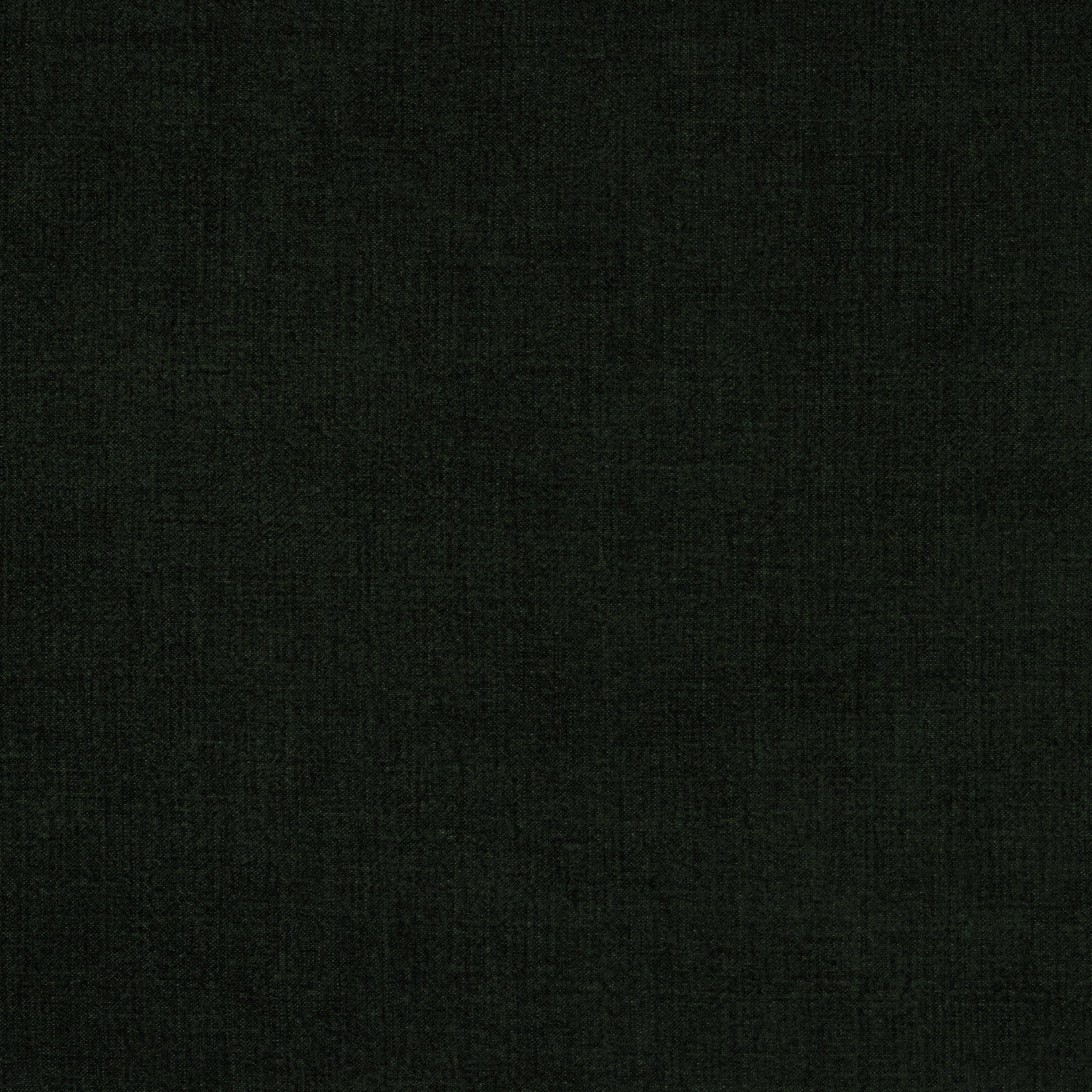 Deep forest green woven fabric with a fine plain texture and subtle tonal variation