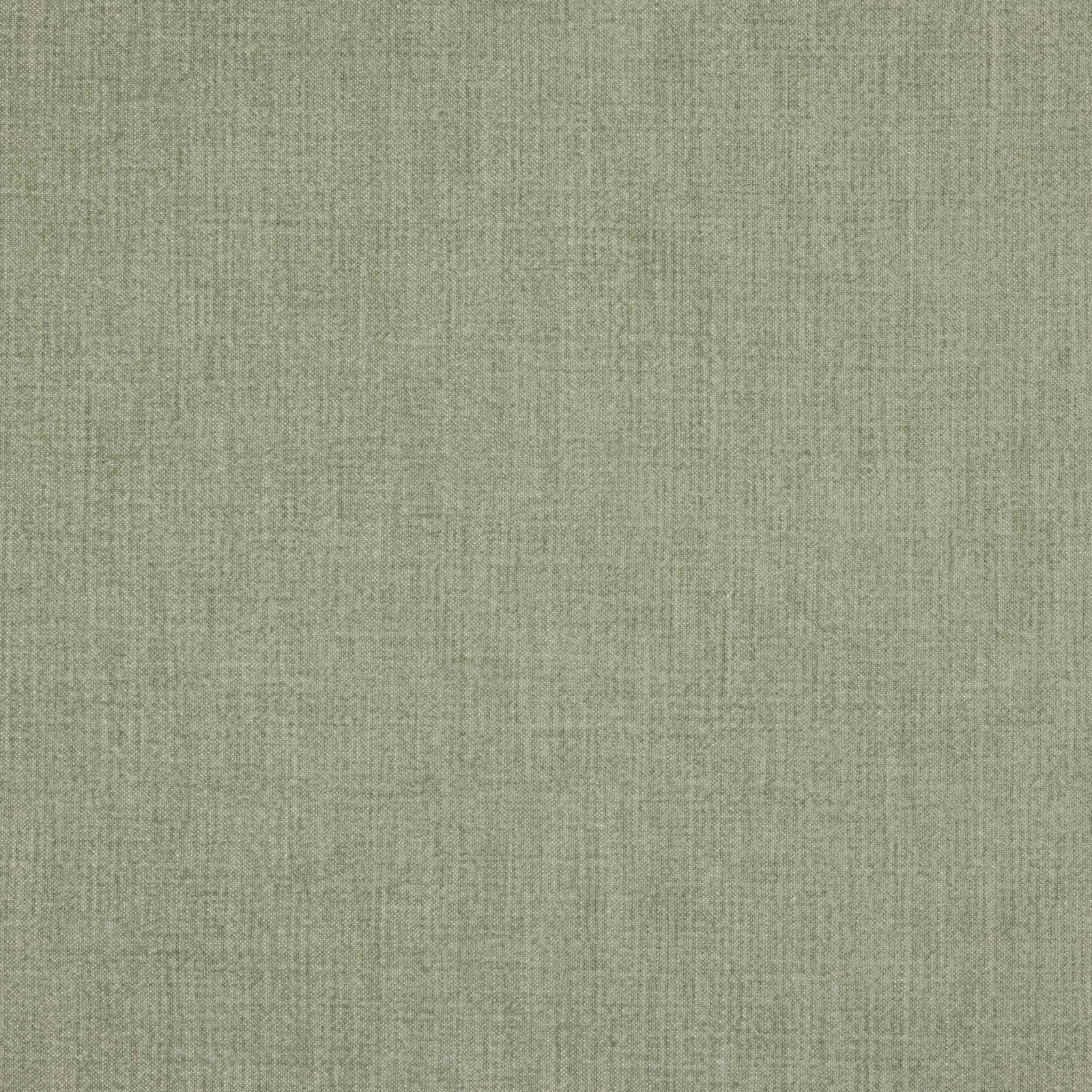 Soft muted jade green plain-woven fabric with a fine natural texture
