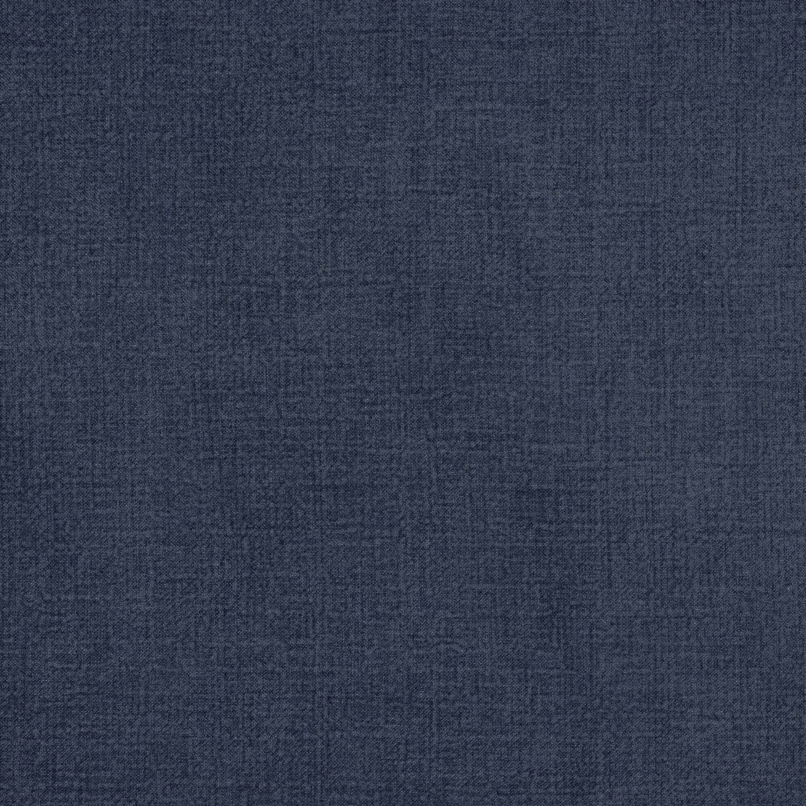 Muted blue woven fabric swatch with a fine textured surface