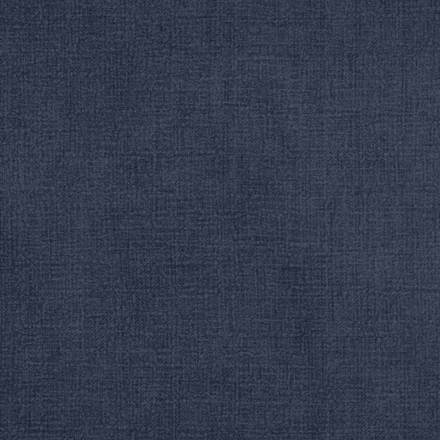 Muted blue woven fabric swatch with a fine textured surface