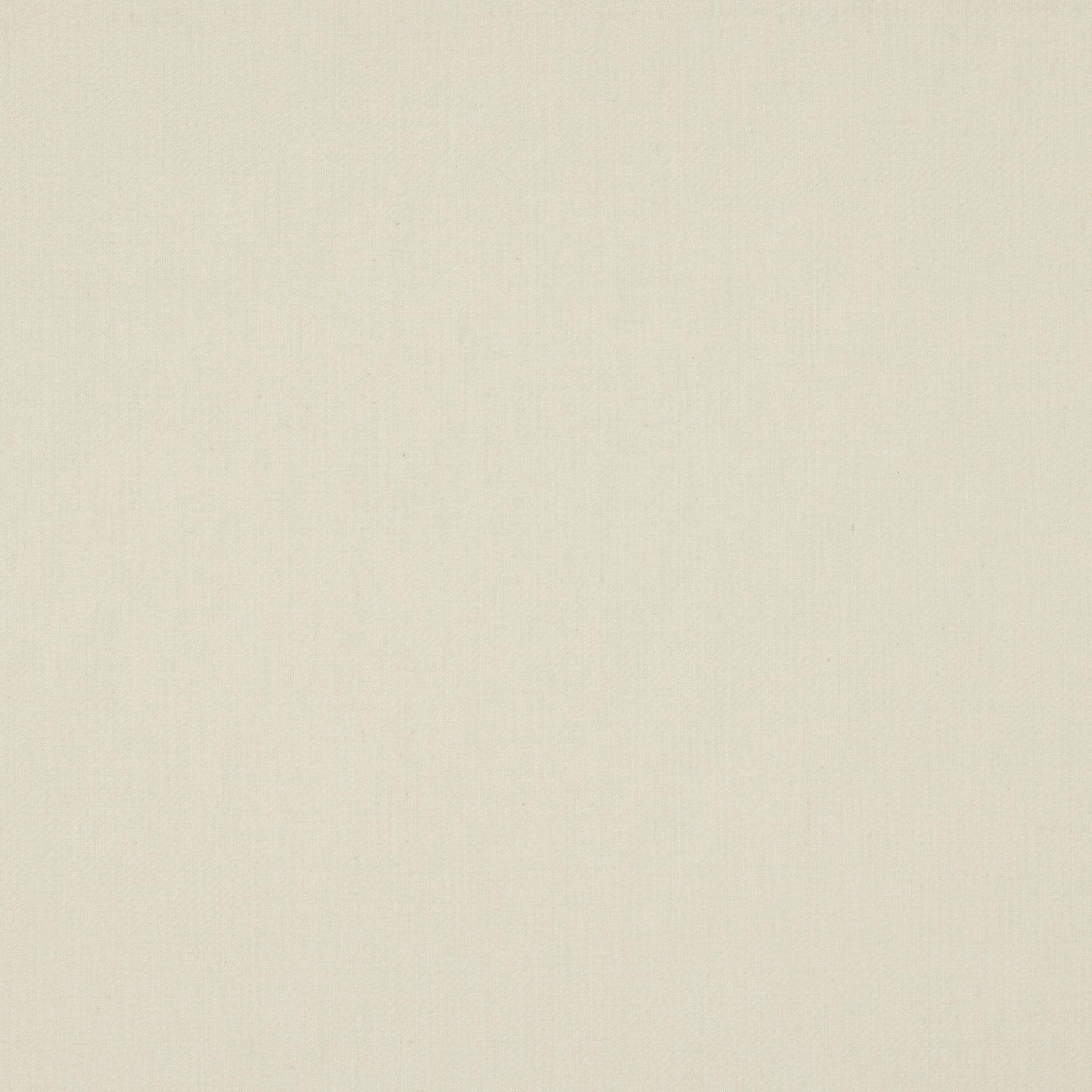 Soft ivory plain weave fabric with a smooth matte finish
