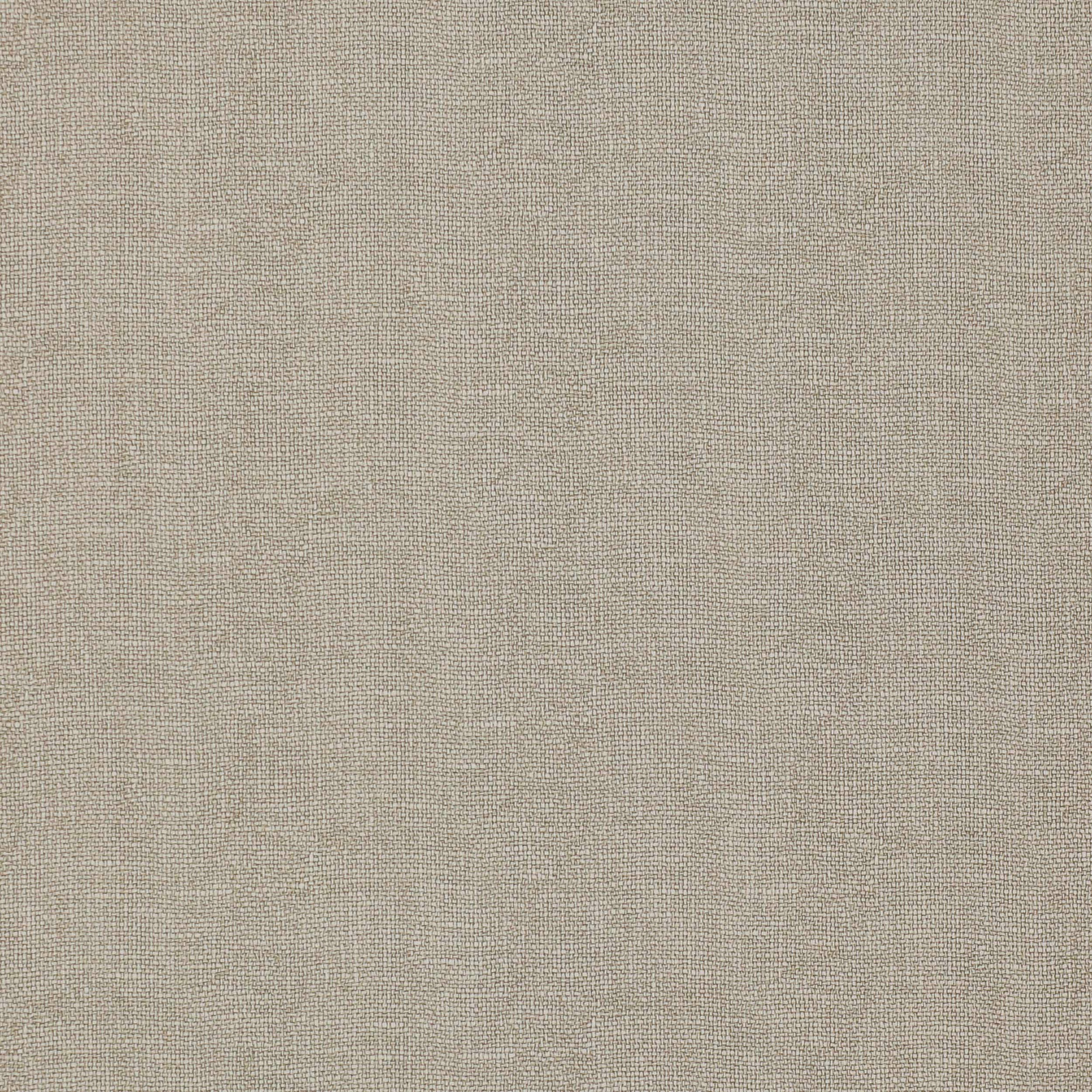 Close-up of a soft warm beige plain-woven cotton fabric with fine texture