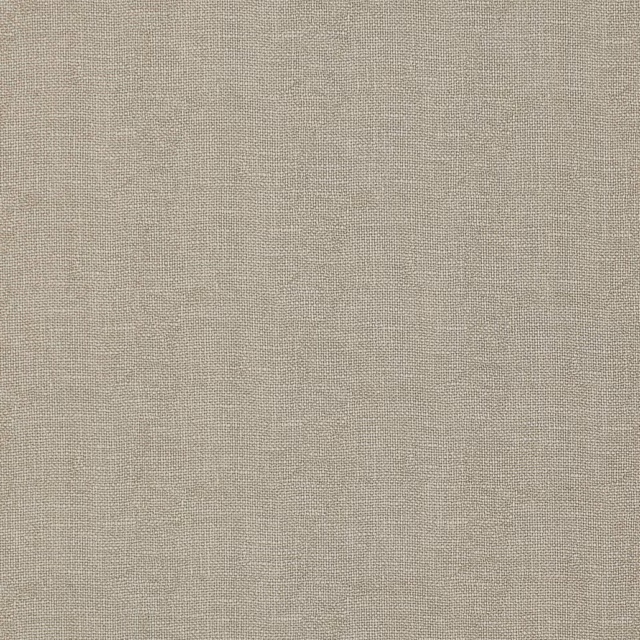 Close-up of a soft warm beige plain-woven cotton fabric with fine texture